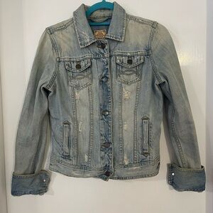 Abercrombie & Fitch Blue Denim Jacket